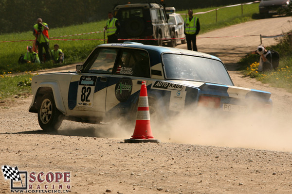 Rallijsprints Kalnamuiža 2008