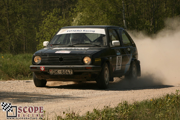 Rallijsprints Kalnamuiža 2008