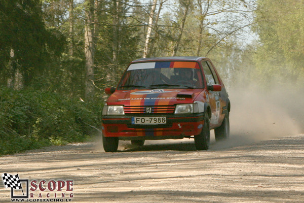 Rallijsprints Kalnamuiža 2008