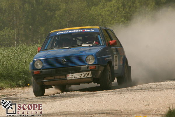 Rallijsprints Kalnamuiža 2008