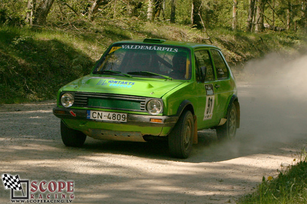 Rallijsprints Kalnamuiža 2008