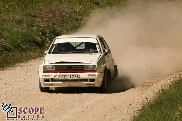 Rallijsprints Kalnamuiža 2008