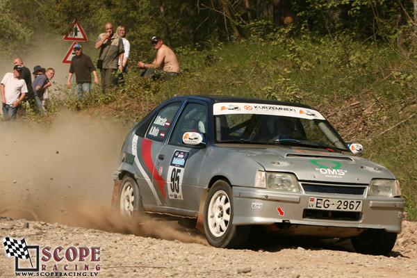 Rallijsprints Kalnamuiža 2008