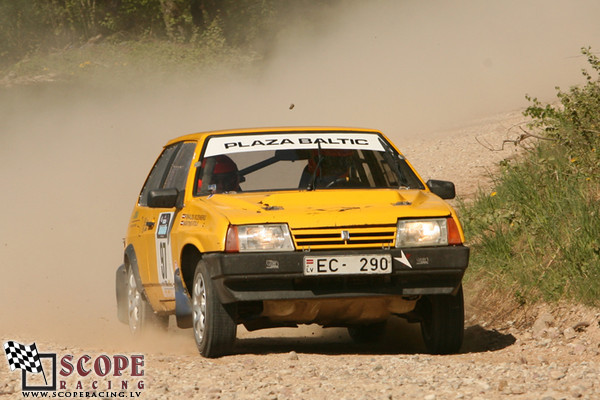 Rallijsprints Kalnamuiža 2008