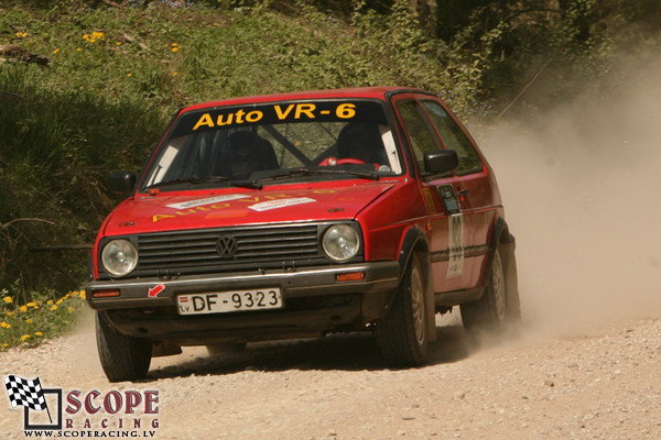 Rallijsprints Kalnamuiža 2008