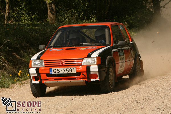 Rallijsprints Kalnamuiža 2008