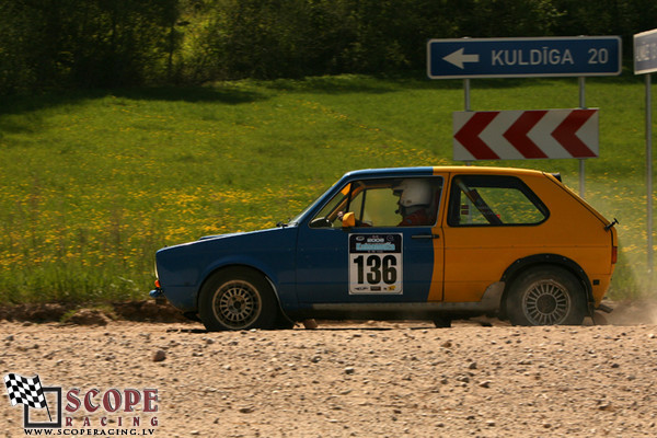 Rallijsprints Kalnamuiža 2008