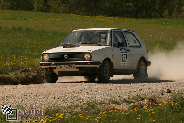 Rallijsprints Kalnamuiža 2008