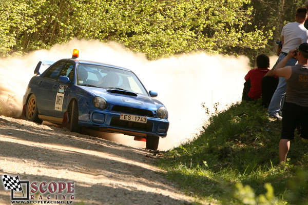 Rallijsprints Kalnamuiža 2008