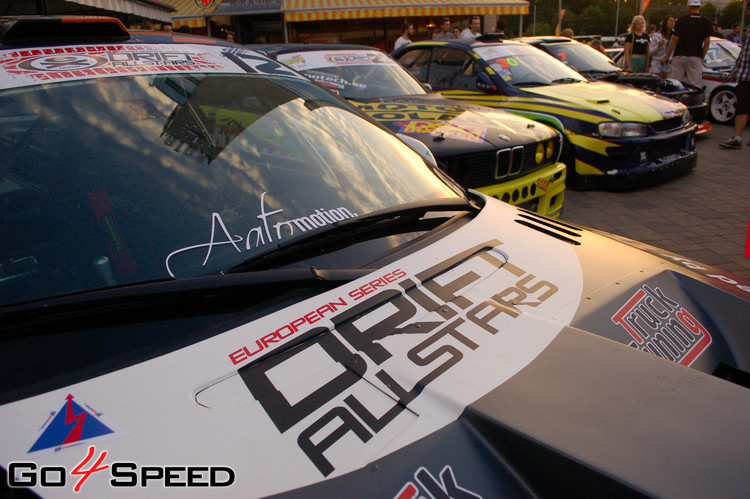 Drift Allstars parāde Rīgas ielās 