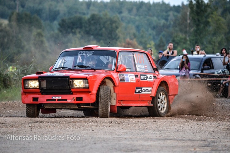 300 Lakes Rally Lietuvā 