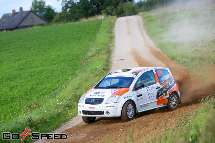 "Rally Kurzeme 2014" testa ātrumposms