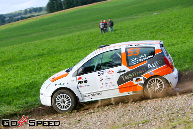 "Rally Kurzeme 2014" testa ātrumposms