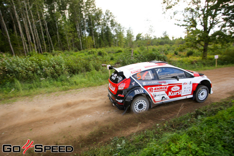 "Rally Kurzeme 2014" testa ātrumposms