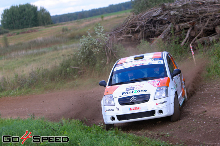 "Rally Kurzeme 2014" testa ātrumposms