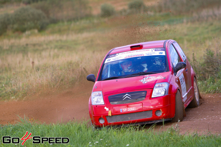 "Rally Kurzeme 2014" testa ātrumposms