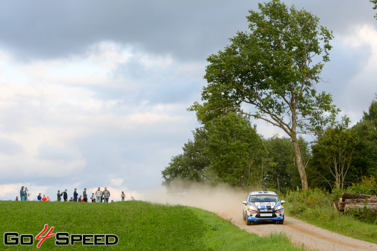 "Rally Kurzeme 2014" testa ātrumposms