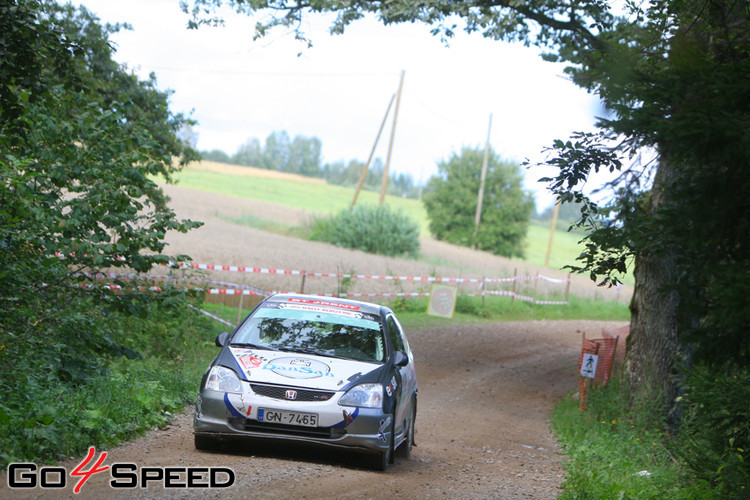 "Rally Kurzeme 2014" testa ātrumposms