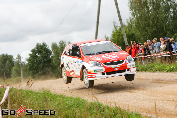 Tramplīni un sānslīdes Rally Kurzeme 2.dienā