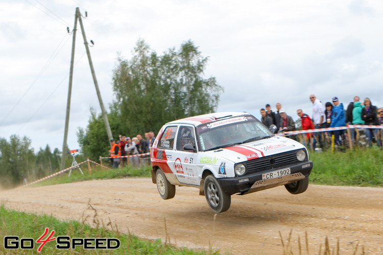 Tramplīni un sānslīdes Rally Kurzeme 2.dienā