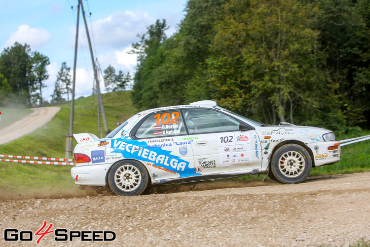 Tramplīni un sānslīdes Rally Kurzeme 2.dienā