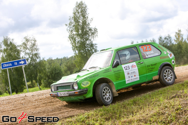 Tramplīni un sānslīdes Rally Kurzeme 2.dienā