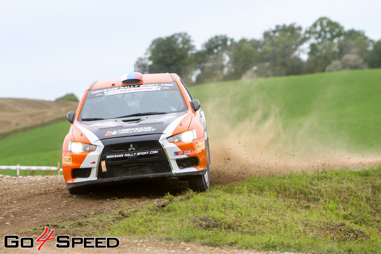 Tramplīni un sānslīdes Rally Kurzeme 2.dienā