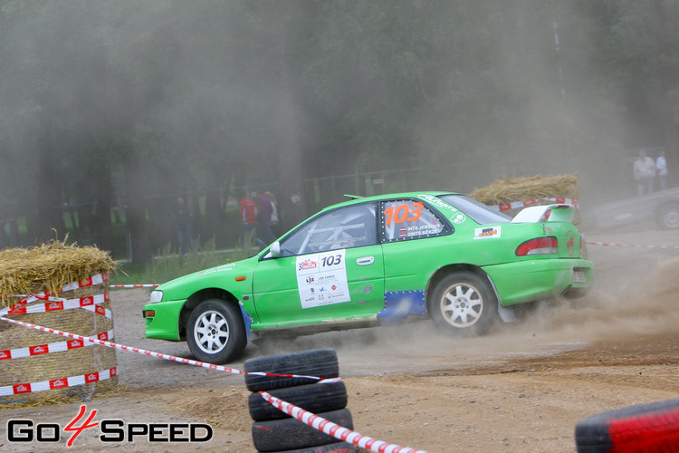 Tramplīni un sānslīdes Rally Kurzeme 2.dienā