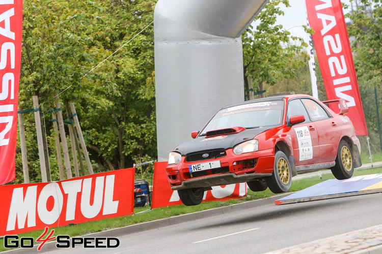 Tramplīni un sānslīdes Rally Kurzeme 2.dienā