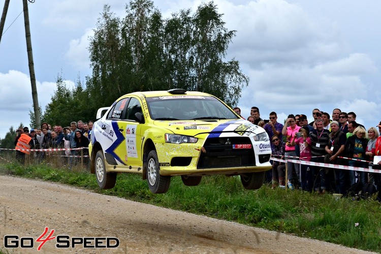 Tramplīni un sānslīdes Rally Kurzeme 2.dienā