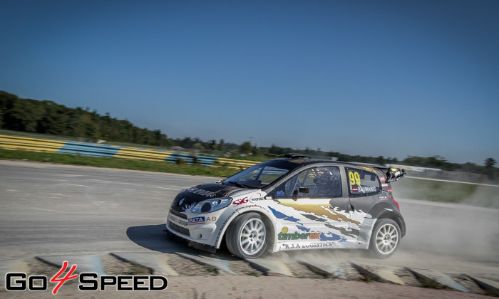 Jānis Baumanis aizvada testus pirms Francijas RX posma