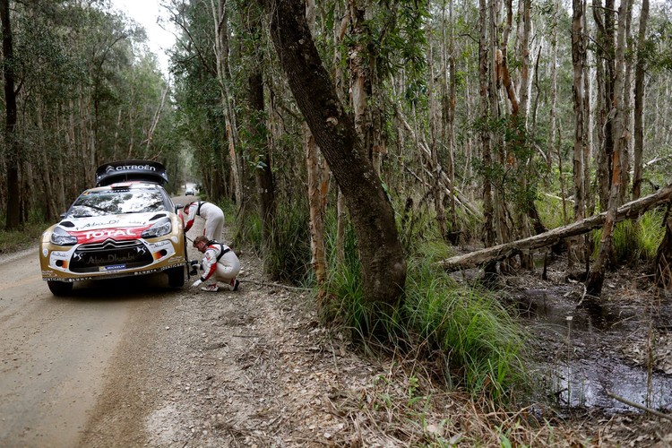 Krāšņais Austrālijas WRC rallijs