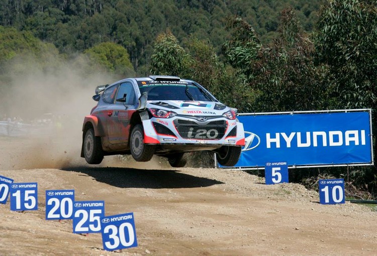 Krāšņais Austrālijas WRC rallijs