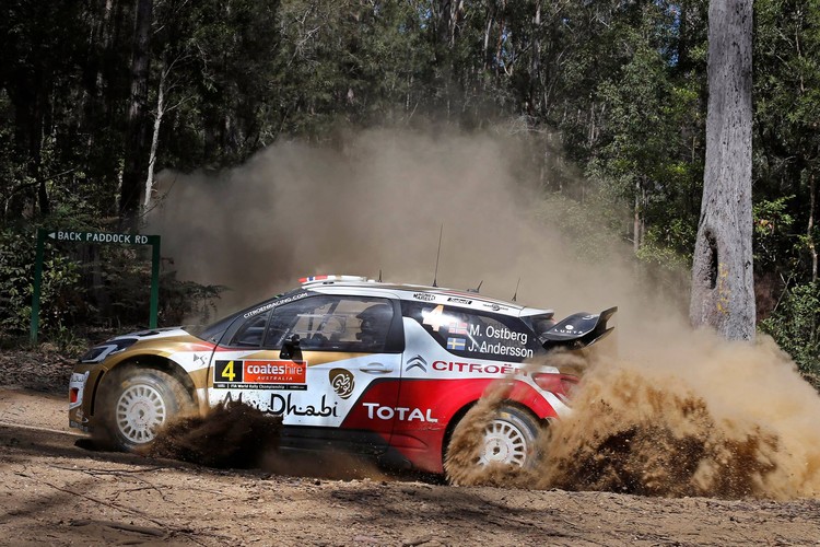 Krāšņais Austrālijas WRC rallijs