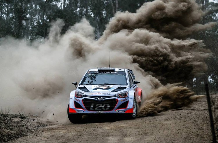 Krāšņais Austrālijas WRC rallijs