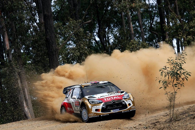 Krāšņais Austrālijas WRC rallijs