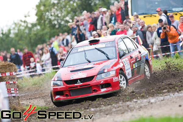 Rallijs Kurzeme 2009 (1.diena)