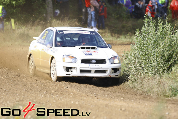 Rallijs Kurzeme 2009 (2.diena)