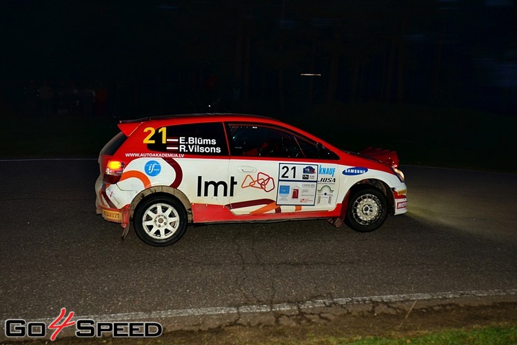 Rallijs 'Latvija 2014' 1.diena