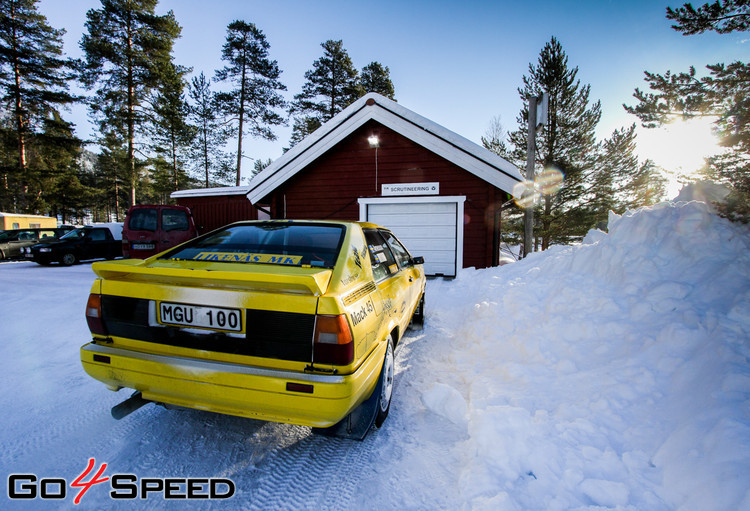 Baumanis debitē 'RallyX On Ice' sacensībās