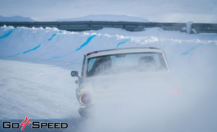 Baumanis debitē 'RallyX On Ice' sacensībās