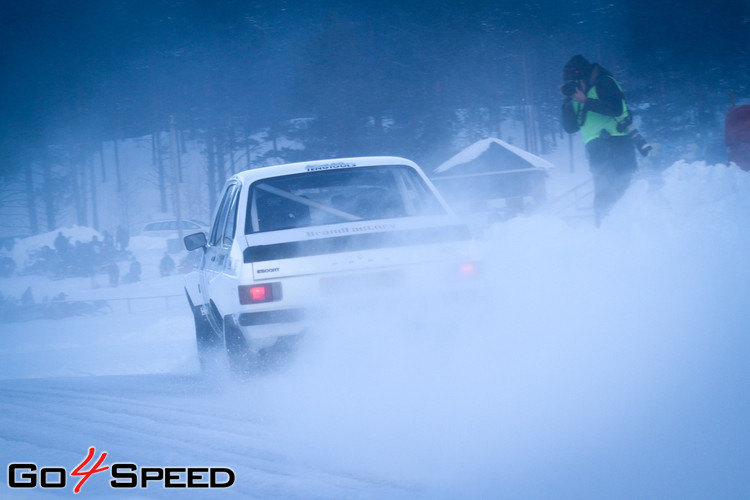 Baumanis debitē 'RallyX On Ice' sacensībās