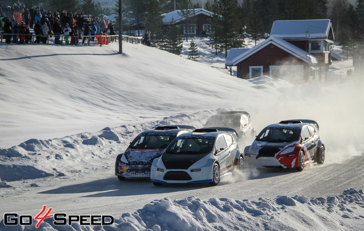 Baumanis debitē 'RallyX On Ice' sacensībās