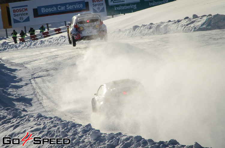 Baumanis debitē 'RallyX On Ice' sacensībās