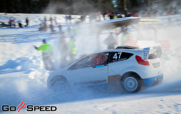 Baumanis debitē 'RallyX On Ice' sacensībās