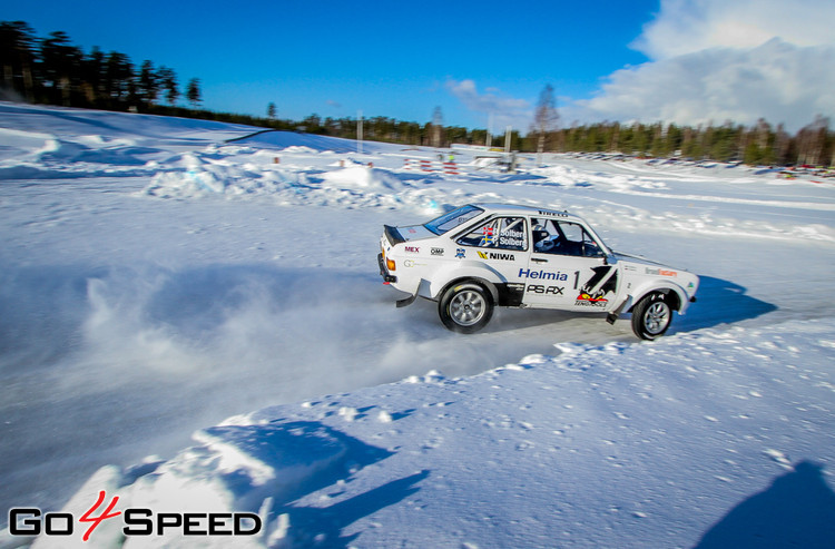 Baumanis debitē 'RallyX On Ice' sacensībās