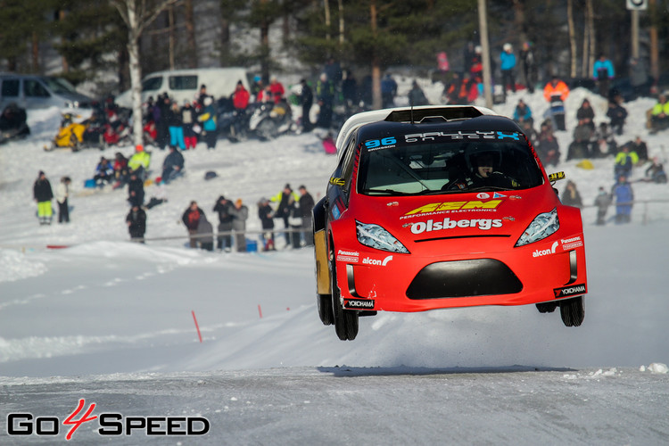 Baumanis debitē 'RallyX On Ice' sacensībās