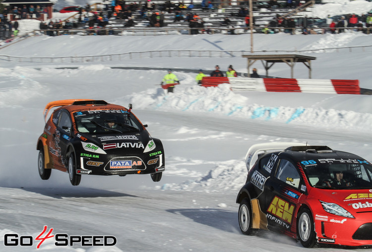 Baumanis debitē 'RallyX On Ice' sacensībās