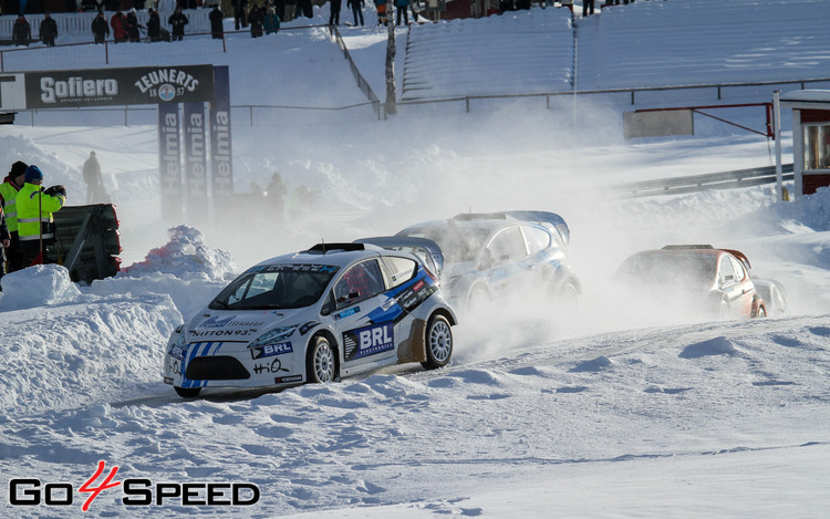 Baumanis debitē 'RallyX On Ice' sacensībās