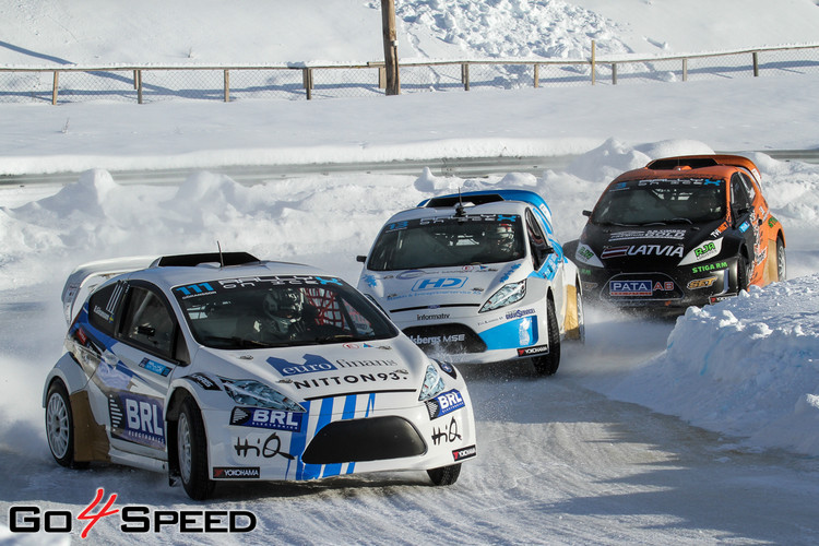 Baumanis debitē 'RallyX On Ice' sacensībās